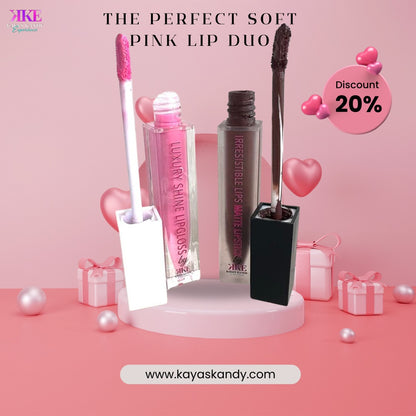 THE PERFECT SOFT PINK LIP DUO