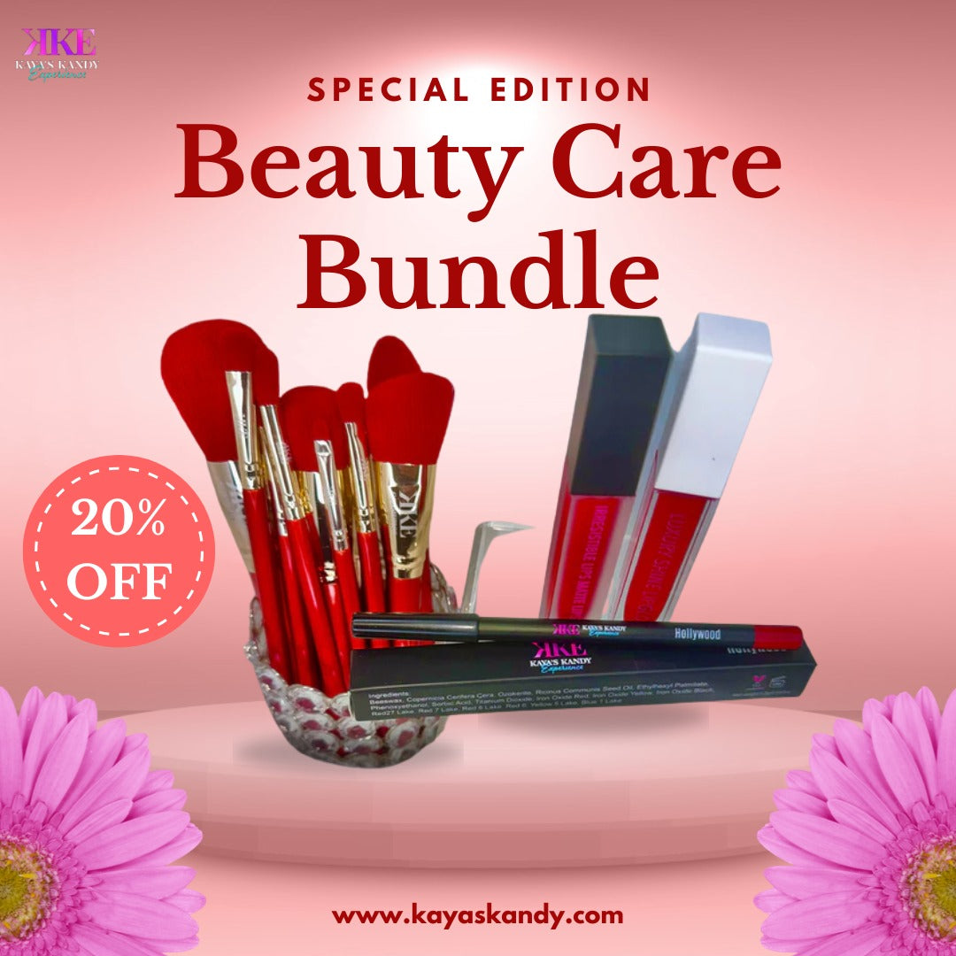 FOR THE LOVE OF RED BEAUTY BUNDLE