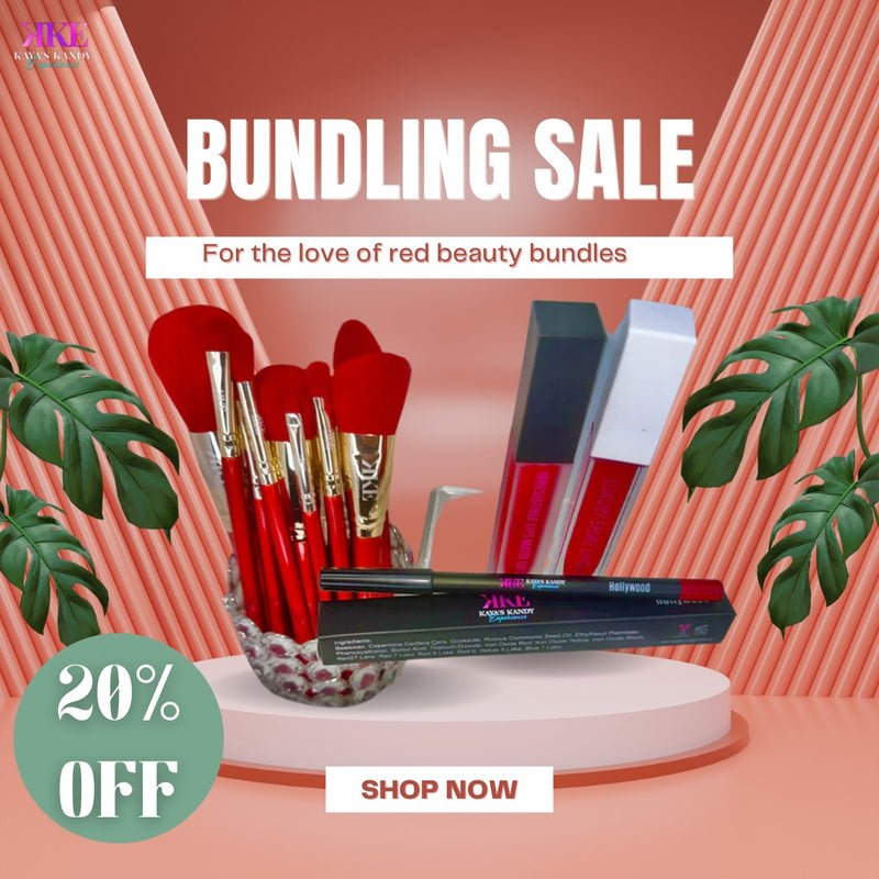 FOR THE LOVE OF RED BEAUTY BUNDLE  -