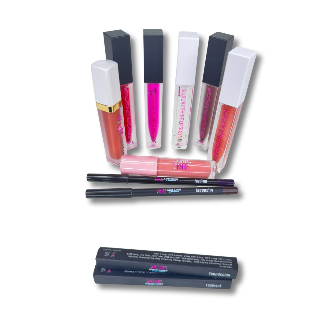 BEAUTIFUL LIPS - LIPSTICK & LIPGLOSS BUNDLE